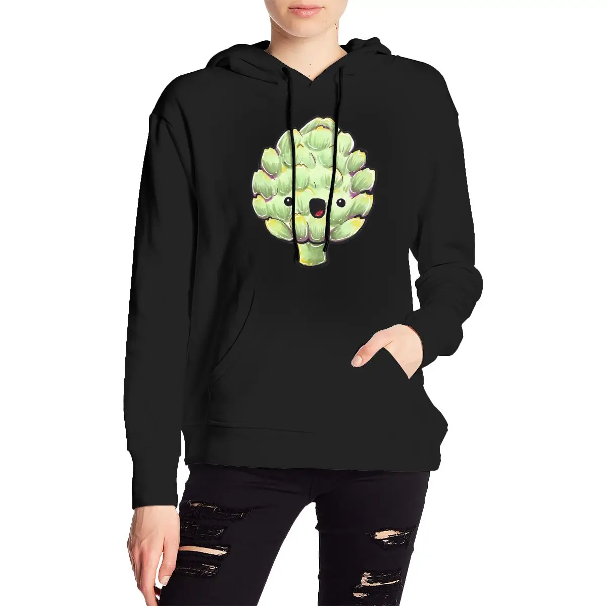 

Cute Artichoke Hoodie Harajuku Pullover Autumn Winter Men's Women's Couple Sweatshirts Long Sleeve Tops