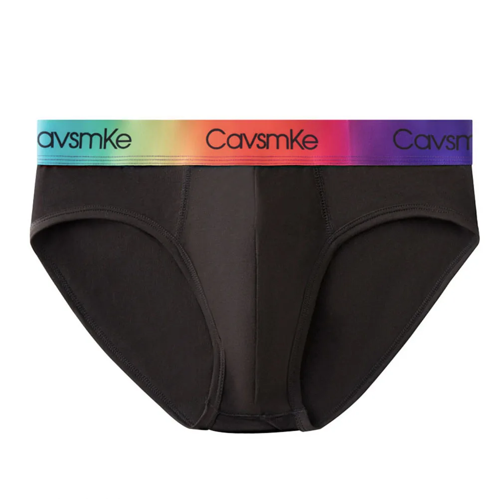 Mid Waist Underpants Men Briefs For Comfortable Wear Breathable Material Classic Theme Elastic Waistband New Condition