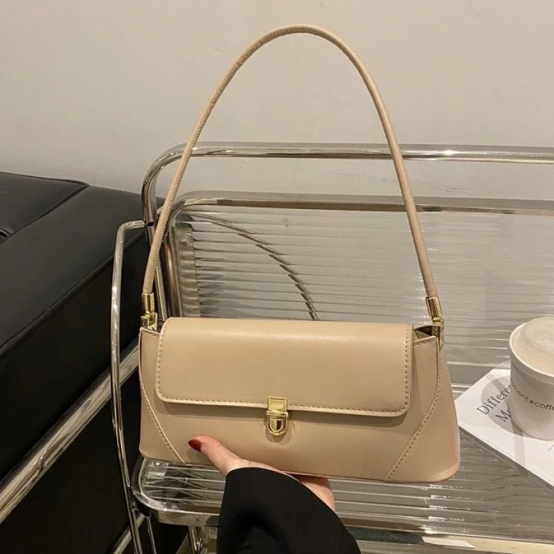 

High-End Luxury Brand Ladies Shoulder Bag Leather Elegant Crossbody Famous Designer Chic Accent Daily Commuter Bag​