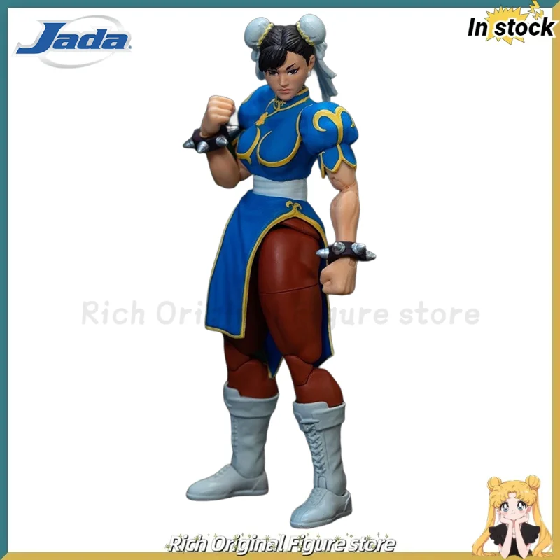 

【In Stock】Original Jada Toys Ultra Street Fighter II Chun-Li 6-Inch Scale Action Figure Anime Model Toy Ornaments
