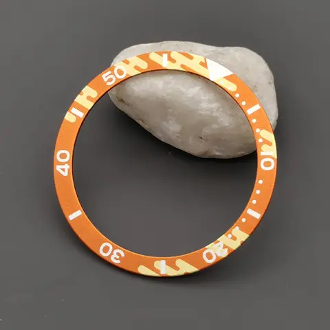 38 mm * 31,5 mm aluminium, modern platt klockanfattning, passar SKX007 SKX009 SRPD klockboett NH36 NH35 urverk herrklocka 10 best sales 35 mm raminsats - №5