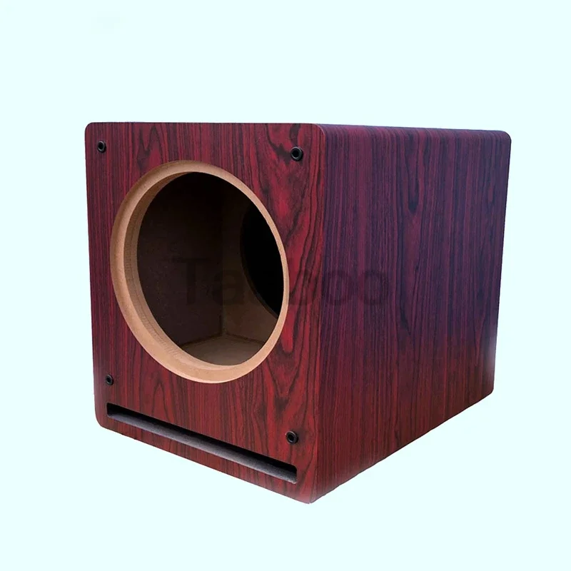 Gabinete de Subwoofer de madera pasivo, carcasa de altavoz vacía de HIFI, tablero HDF, caja de altavoz de rango completo DIY, carcasa de altavoz pasiva, 12 pulgadas