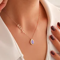 Handmade Alexandrite Birthstone Necklace For Women High Quality Hypoallergenic Dainty Jewelry Birthday Mother's Day Gift 1