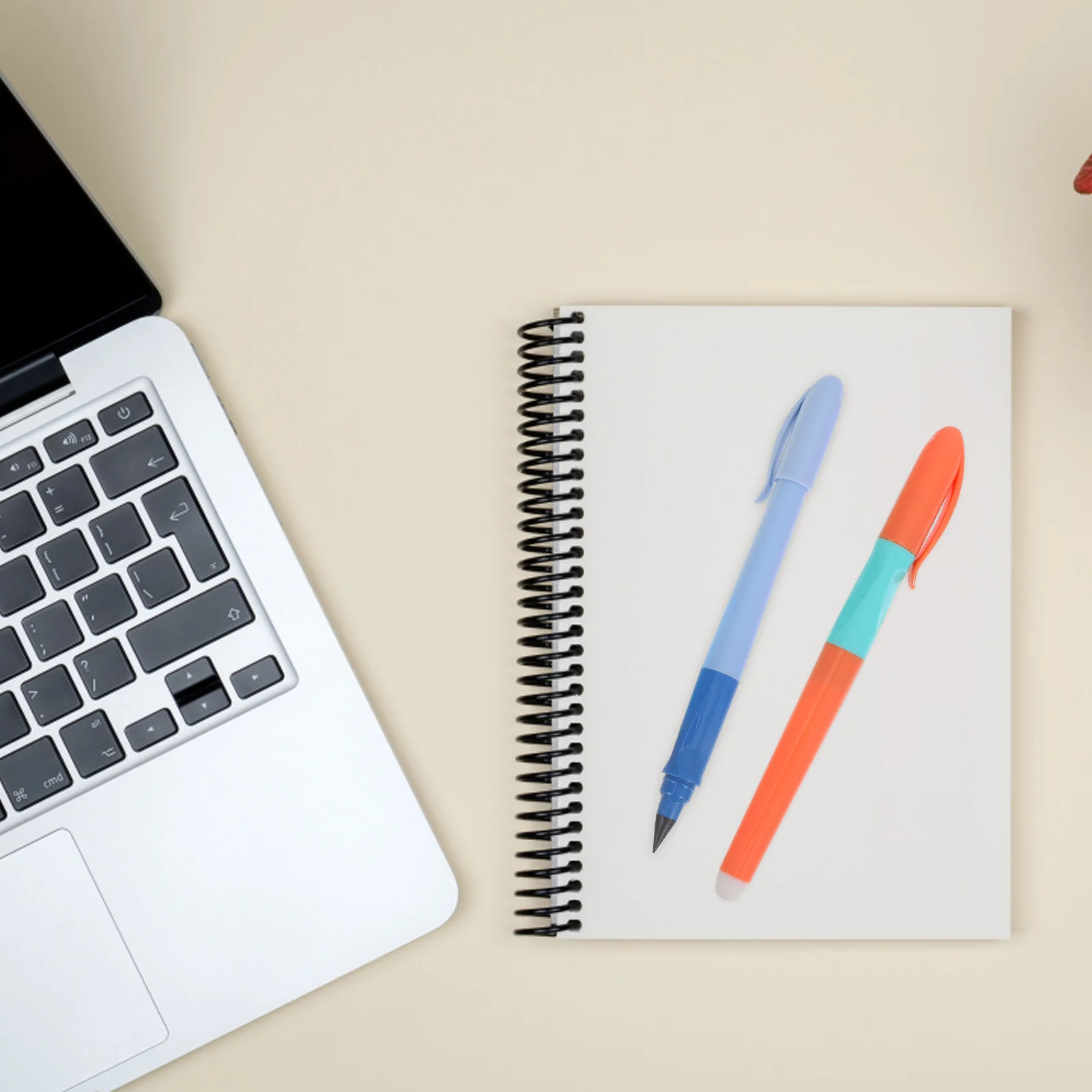 6Pcs Perpetual Pencil Sharpenfree Long-Lasting Writing Pencils for Beginners School Lettering Practice Continuous Writing