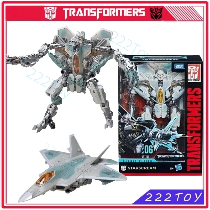 Neue Transformers Classic Toys Studio Series Voyager SS-06 KO Starscream Modell-Actionfiguren Roboter-Spielzeug Sammlerstücke Hobbys Geschenke
