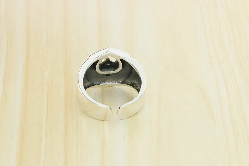 Fashion Brand Eagle Ring S925 Sterling Silver Seiko Handmade Fashion Men and Women's Individualized Hip-hop Rock Fashion Ring