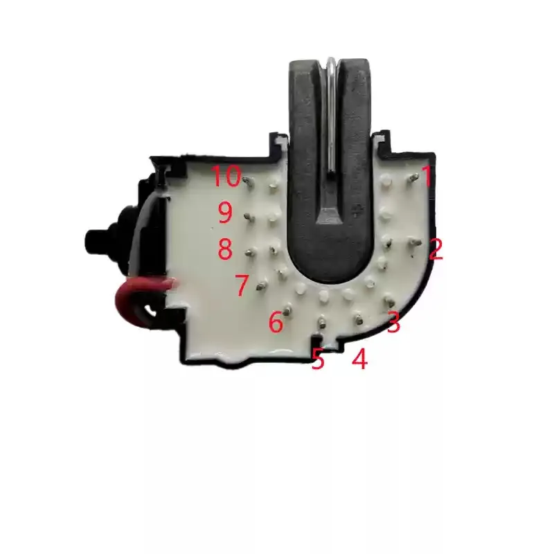 Flyback Transformer BSC25‑T1010A, Pin Configuration 12345610/78, CRT TV High‑Voltage Package Replacement Spare Part