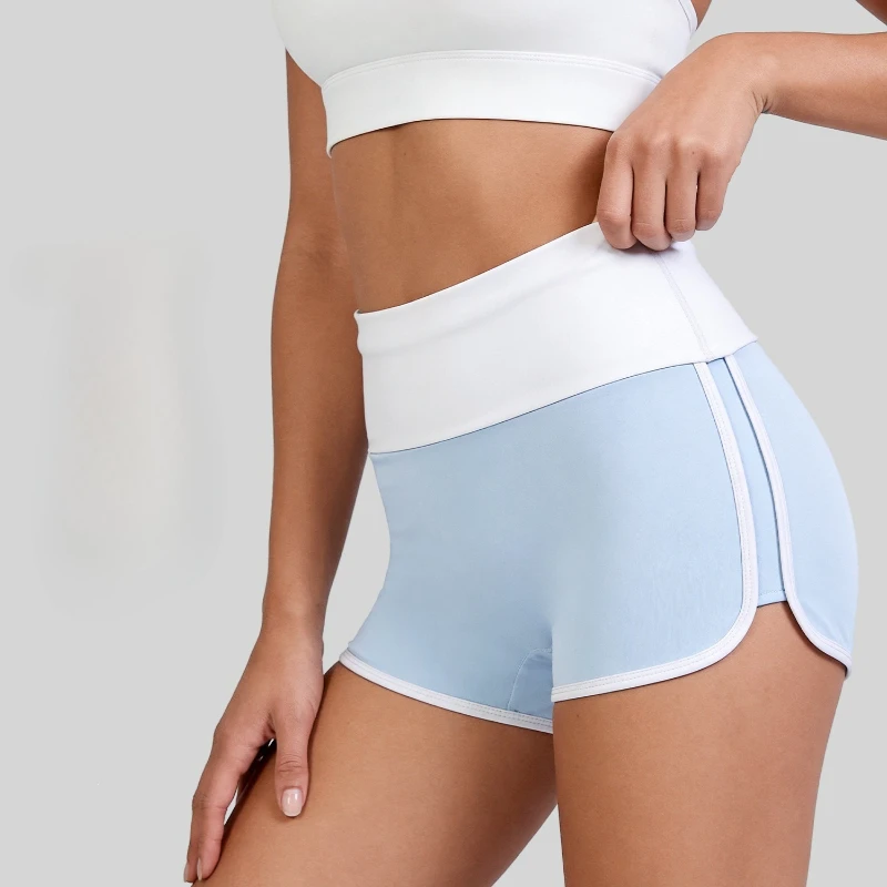 Women's Open Crotch Shorts Crotchless Leggings Couple Outdoor Exposure Play Cloth Outdoor Sex Sporty Crotchless Sexy Bottoms