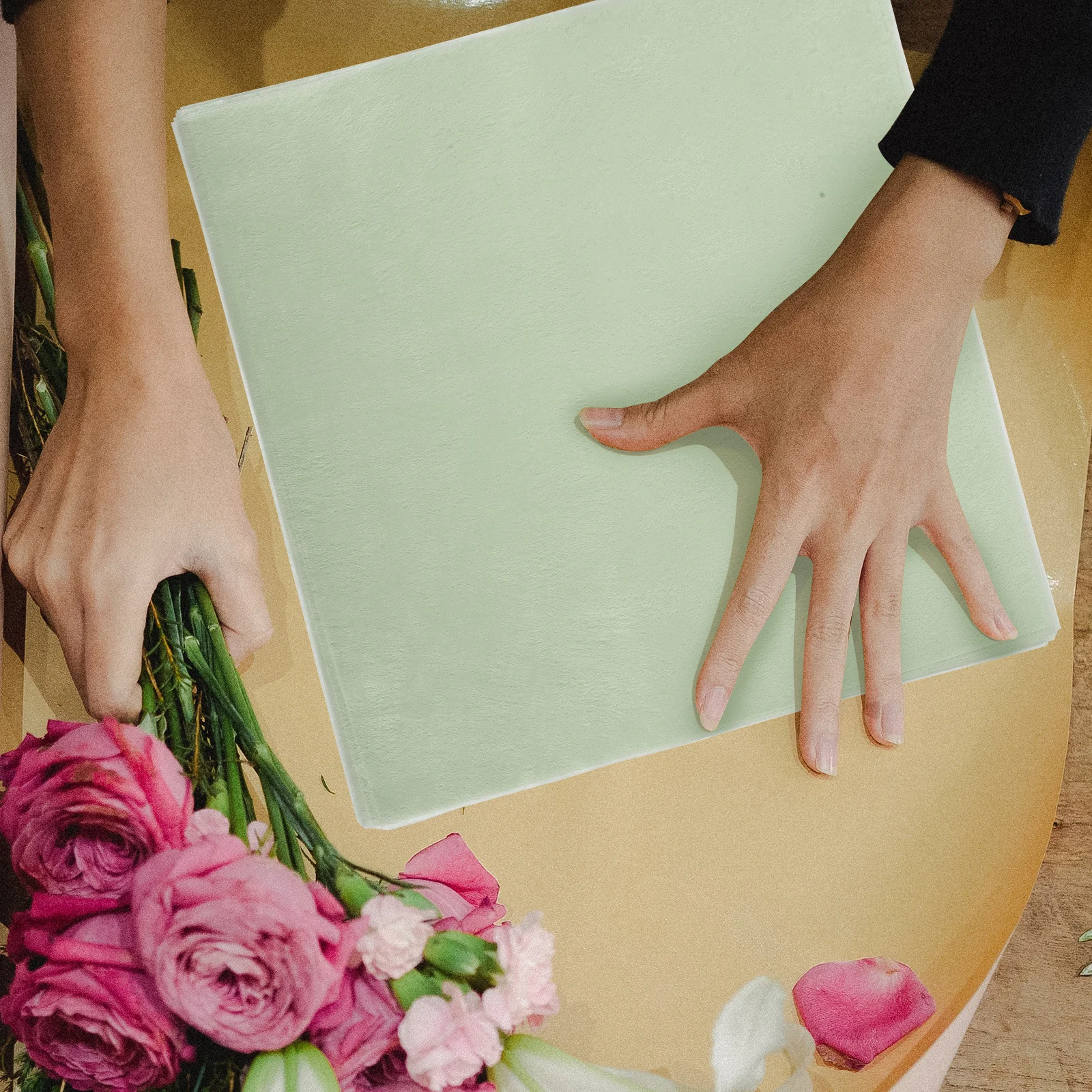 أوراق ورق الكمثرى المقاومة للماء متينة لتغليف الهدايا وبطانة تغليف الزهور السائبة التي يمكنك صنعها بنفسك هدية حرفية #6