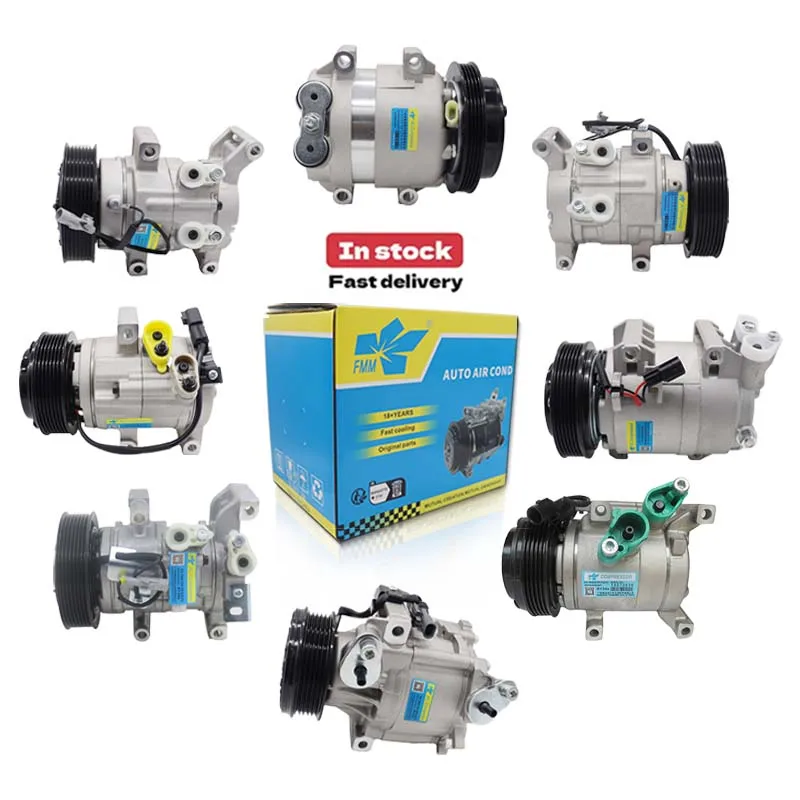 

FMM New 12V A/C AC Compressor for Holden Nissan Renault Chevrolet Opel Ford Hyundai I10 Totota Hilux