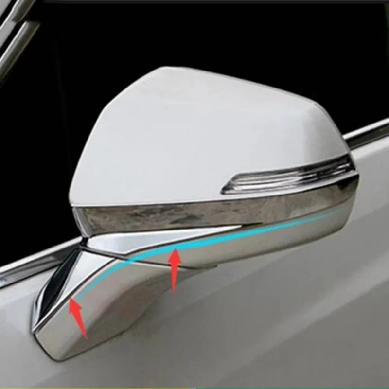 

Car Rearview Mirror Base Stripe Cover Trim Molding Sticker Fit For Cadillac XT5 2016+