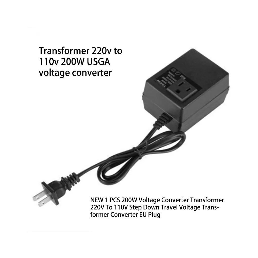 

US Plug 220V to 110V DC-DC Voltage Converter Module Volt Conversion Adaptor Power Supply Accessory for Professional