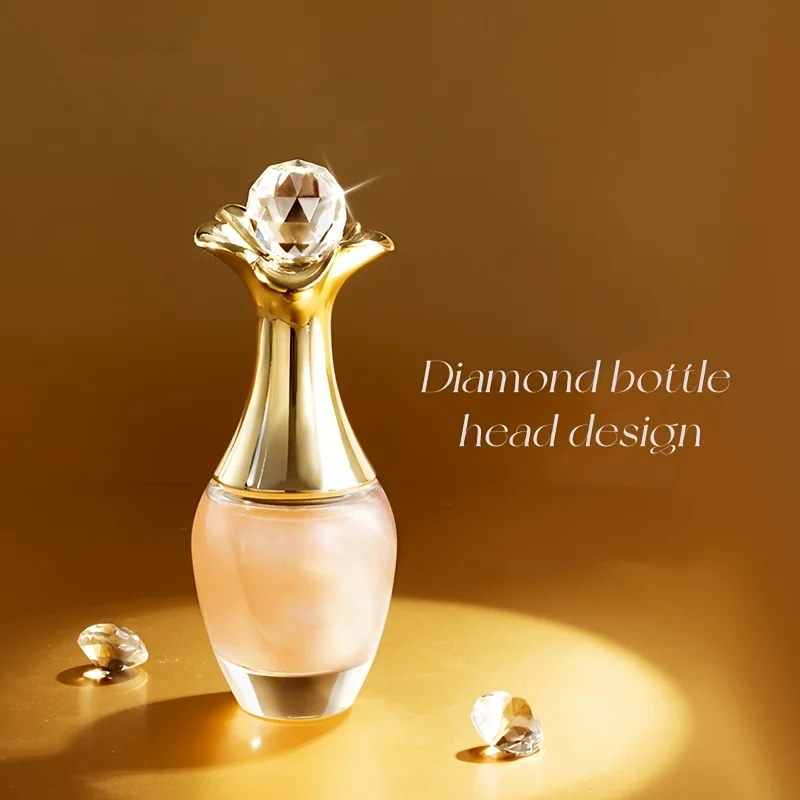 

C2U 50ML Golden Quicksand Rose Women's Floral Perfume EDP Elegant Scent for Valentine's Day Nightclub