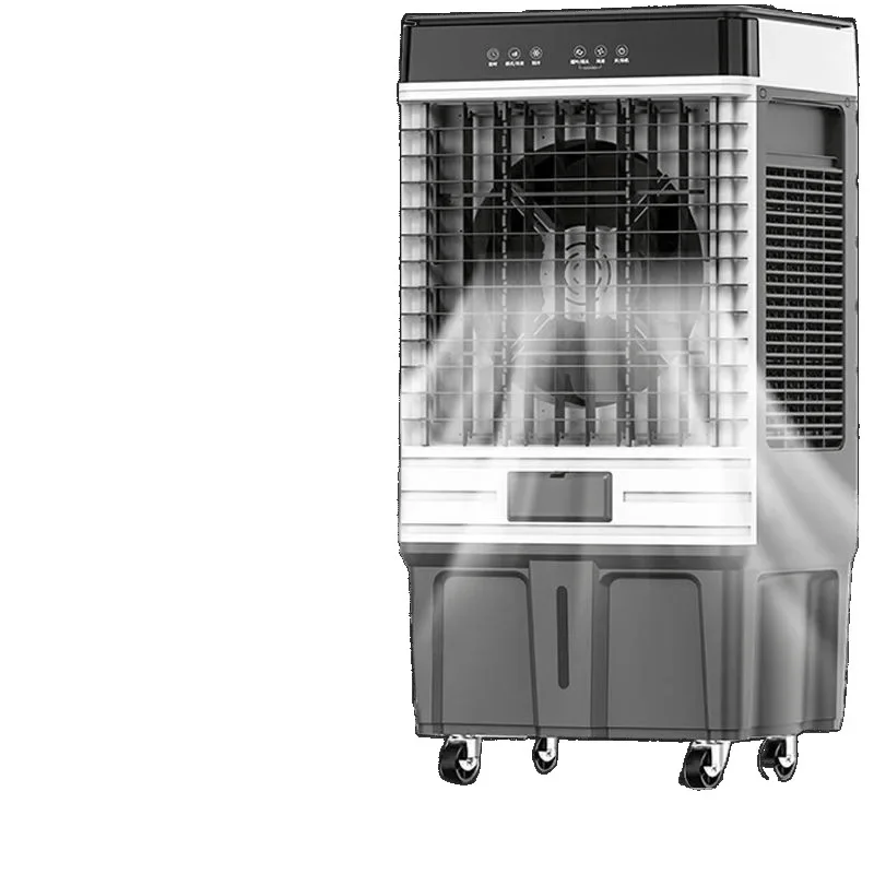 

Large industrial air conditioner fan with water refrigeration household