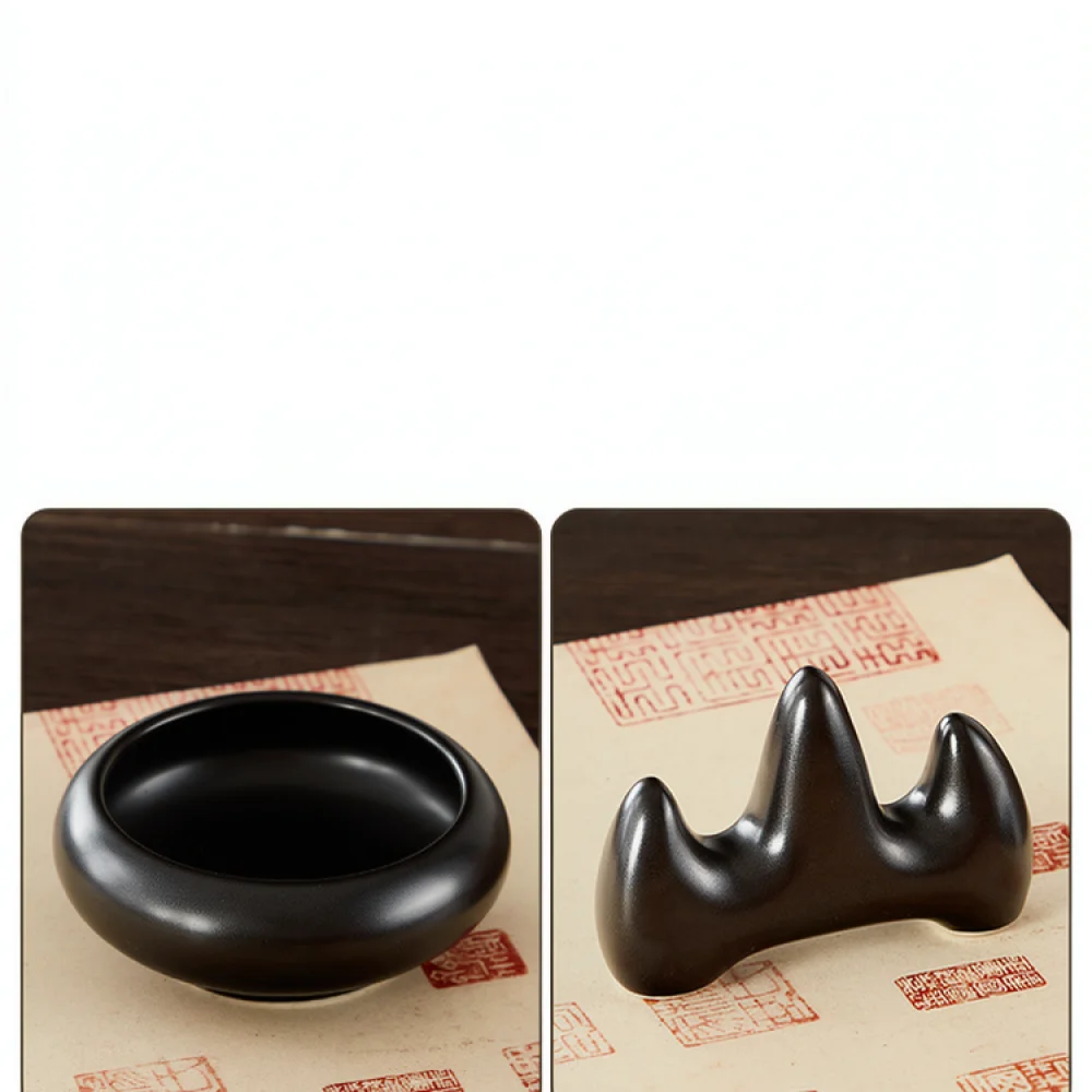 Professional Calligraphy Set Chinese Brush Ink Inkstone Paper Gift Box Beginner Practice Writing Supplies Art Tool