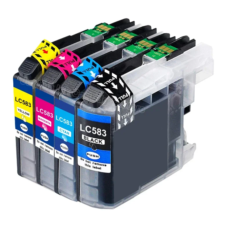 LC583 4pac 1b+1c+1m+1y Ink Cartridge for MFC-J3720 J3520