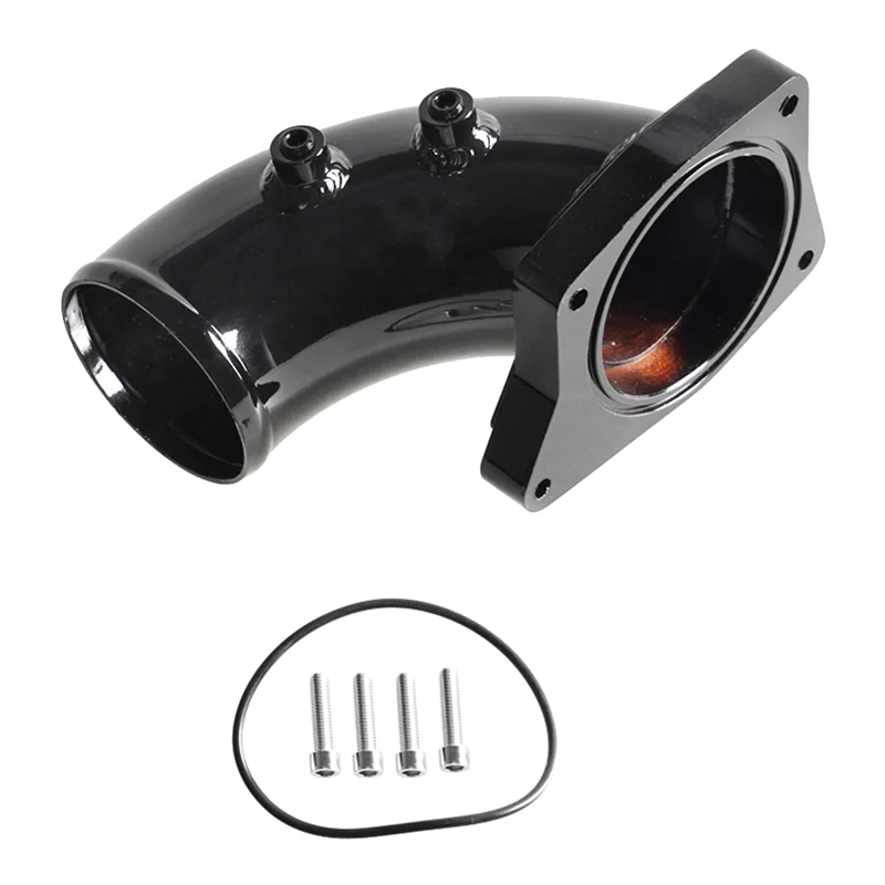 

Exhaust Pipe Kit Turbo Intake Elbow Car Supplies Replacement For Ford 03-07 6.0L Black