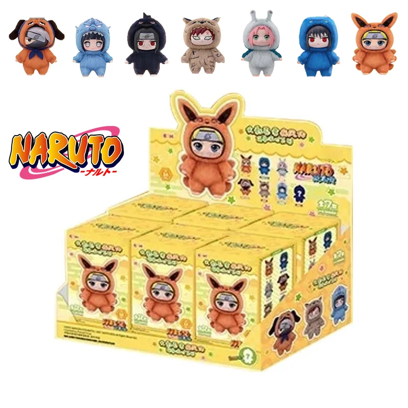 กล่องสุ่ม Eaki Naruto ใหม่ ปี 2025 มีสินค้าในสต็อก ตุ๊กตาปาร์ตี้ Naruto Shippuden กล่องสุ่มของเล่น จี้น่ารัก ของเล่นเด็ก ของขวัญวันเกิด