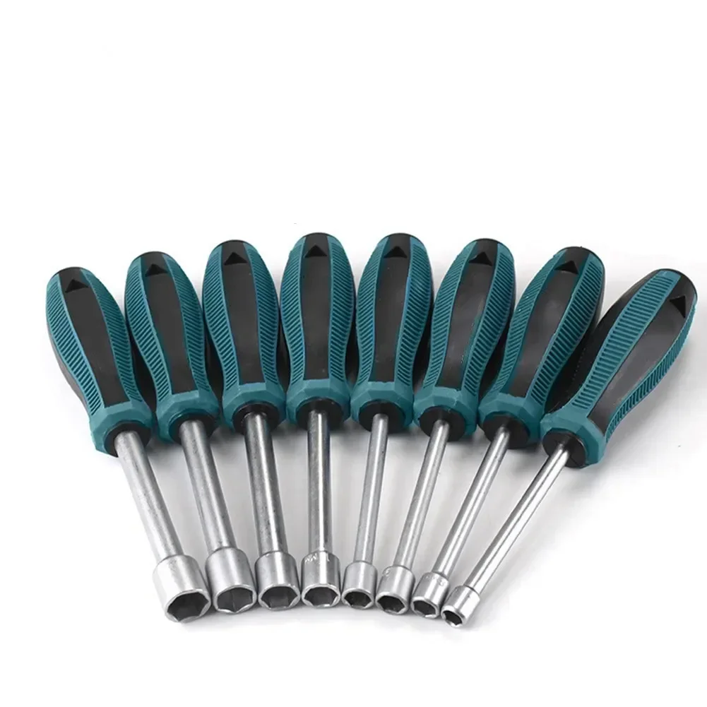 3/3.5/4/4.5/5/5.5/6mm Socket Screwdriver Steel Socket Driver Wrench Screwdriver Hex Nut Key Hexagonal Screw Driver Repair Tool