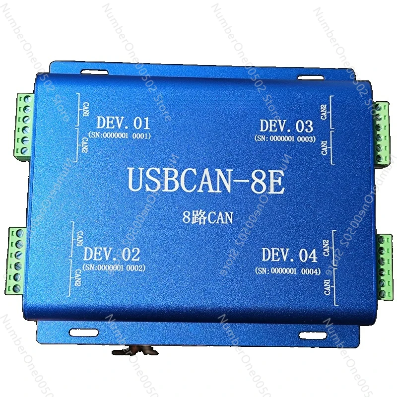 

USBCAN-8E 8-канальный CAN-анализатор 8 каналов, изоляция 3 кВ на канал, промышленный класс, с монтажными отверстиями