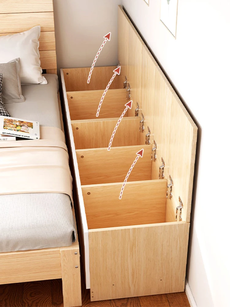 

Bedside table Simple cabinet Bedside table Bedroom crevice Long cabinet Simple and modern