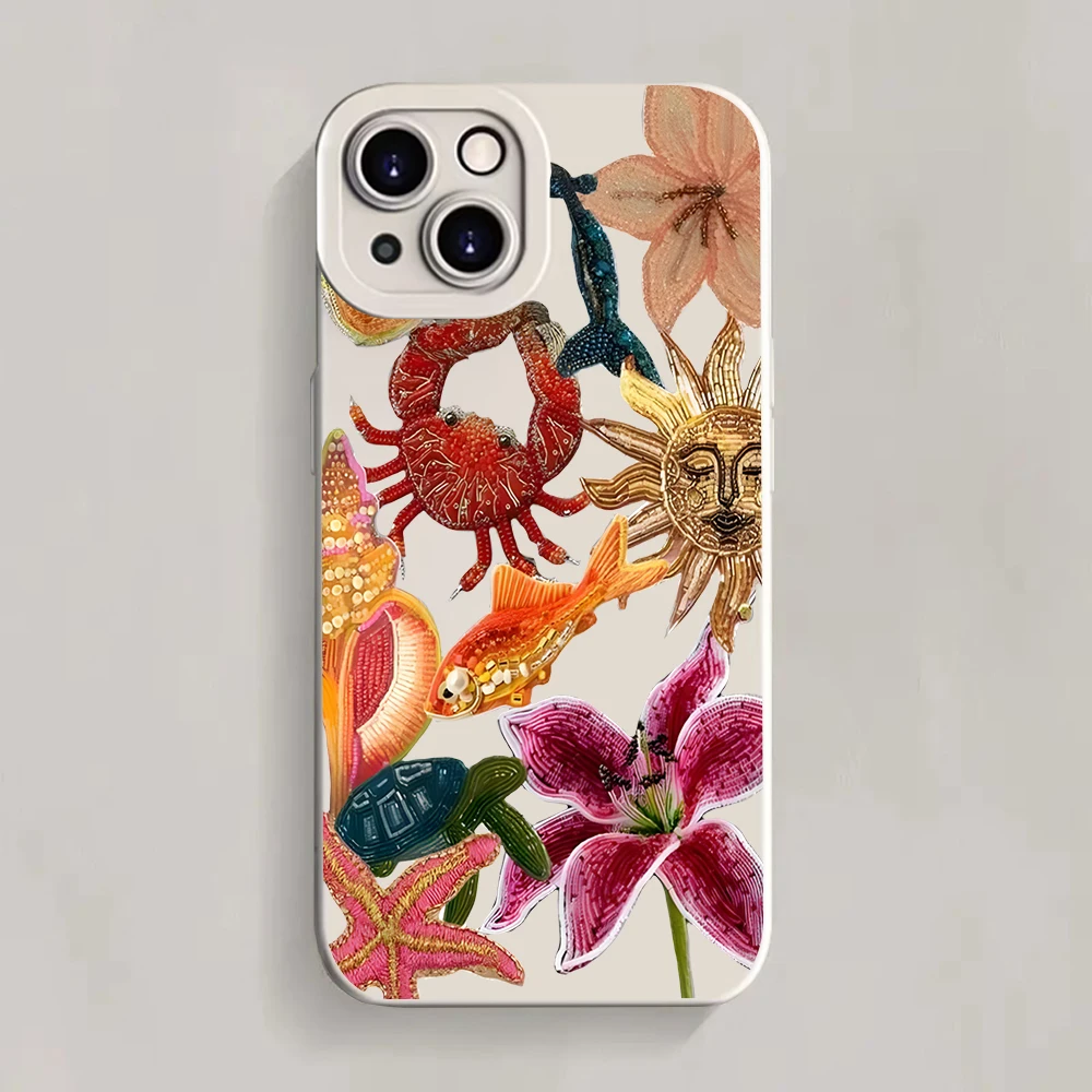 Trendige Handyhülle für Samsung Galaxy S26 S25 S24 S23 Ultra S22 S21Plus FE A57 A56 A55 A54 A53 A36 A35 A34 5G TPU-Cover – Detail 21