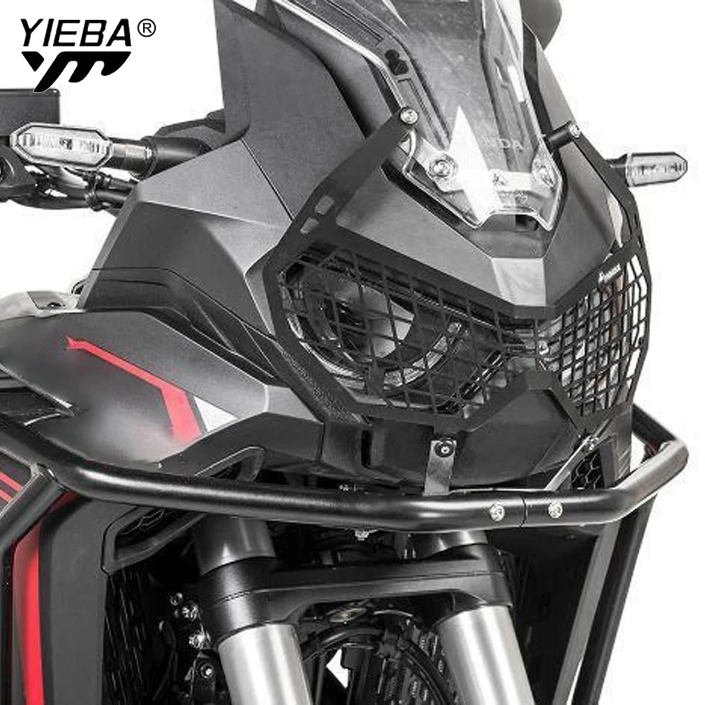 

Headlight Protector Cover Metal Motorcycle HeadLamp Mesh Grille Lampshade FOR HONDA CRF1100L AFRICA TWIN STD 2019 2020 2021 2022