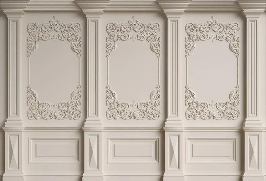 Mehofond 사진 배경 빈티지 우아한 유럽 벽, 어린이 생일 파티, 결혼식 초상화 장식 배경, 사진 스튜디오