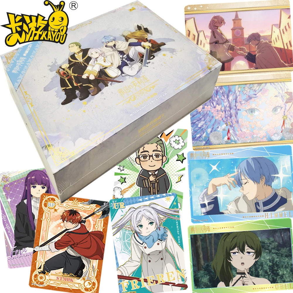 

Genuine Kayou Frieren: Beyond Journey's End Collection Cards Poetry of Time Theme QR UR SP Anime Adventure Character Cards Gifts