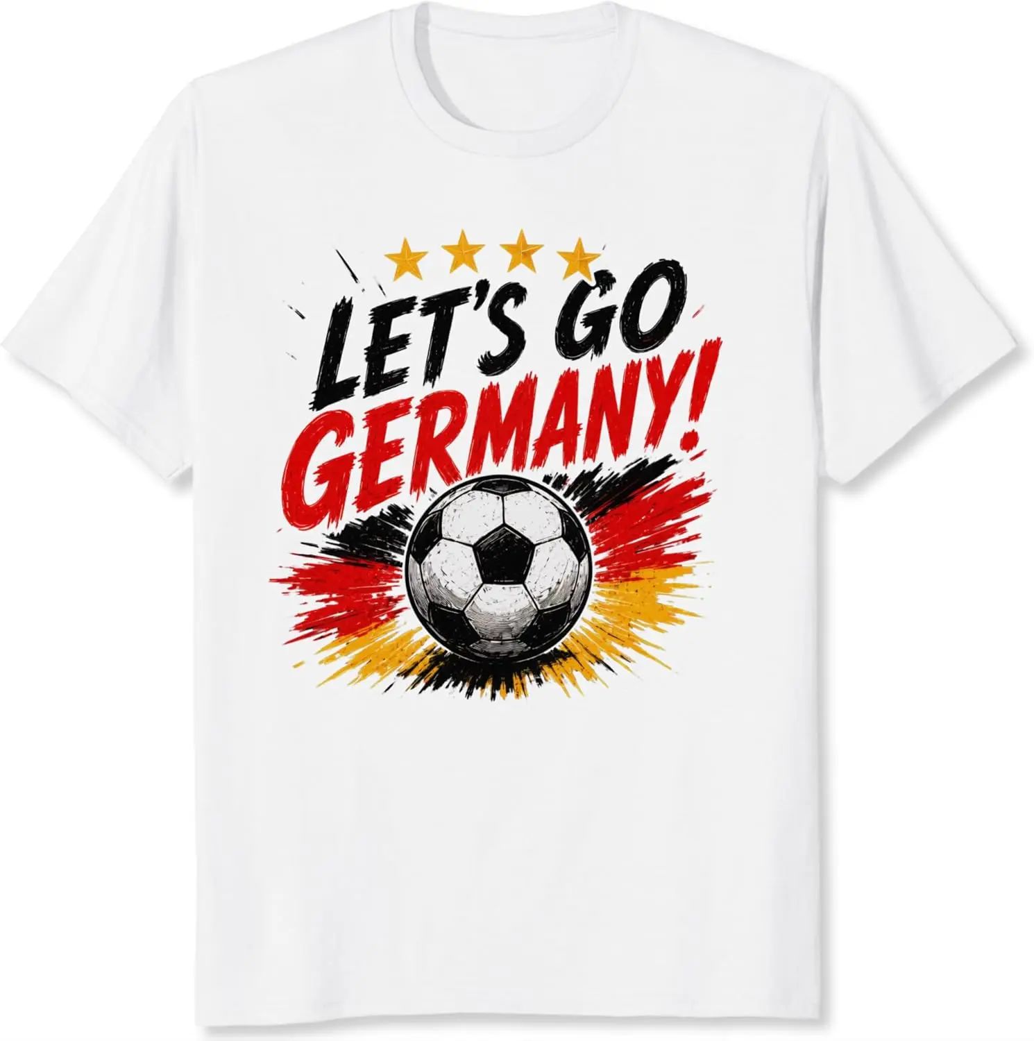 Soccer Trophy Celebration Shirt Abstract Soccer Cup City Skyline Graphic Tee for Men