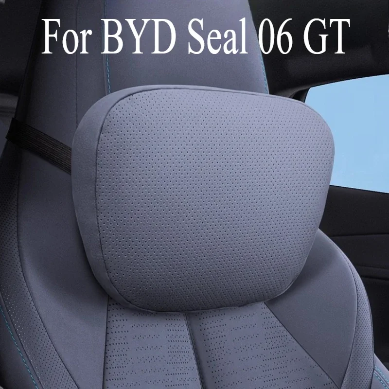 Ergonomic Memory Foam Headrest & Waist Pillow for BYD Seal 06 GT, Maybach-Style Comfort Upgrade Kit