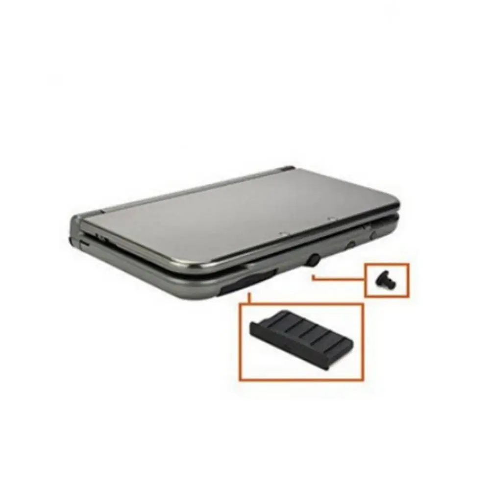 Cover Card Slot Earphone Jack High Quality Black For New 3ds Xl/ Ll 3dsxl 3dsll 2ds Cover Anti-dust Plug Protector
