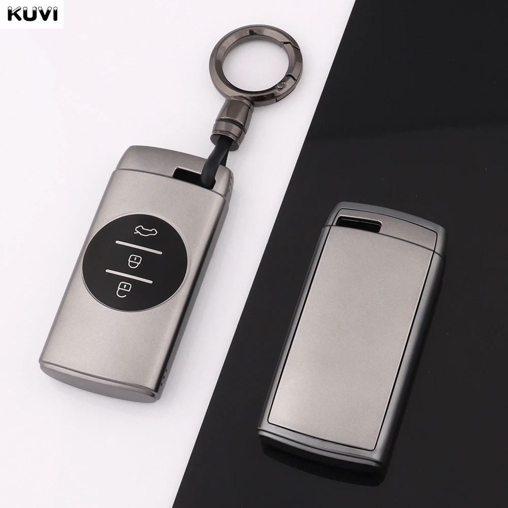 Gun Grey Car Key Ca… - image