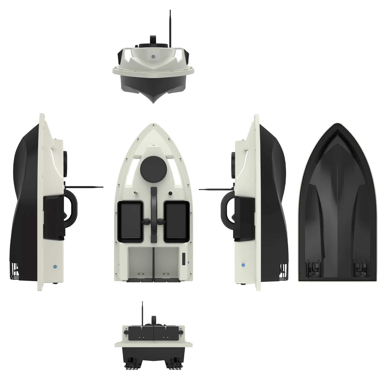 HENGGE Intelligentes Angelköderboot, Futterboot, Köderboot, Fischerboot