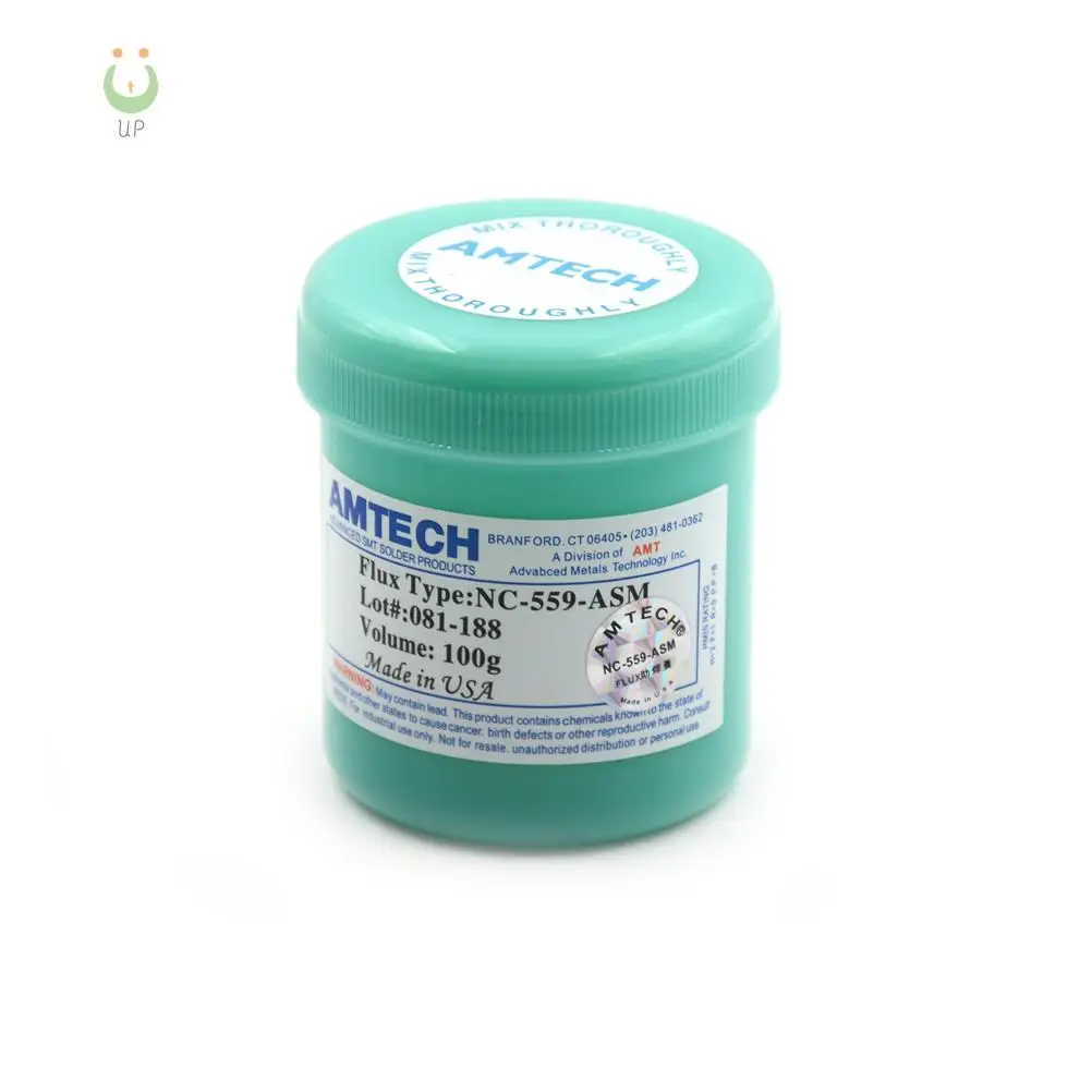 Флюс для пайки печатных плат и микросхем 100g NC-559-ASM Cream SMT