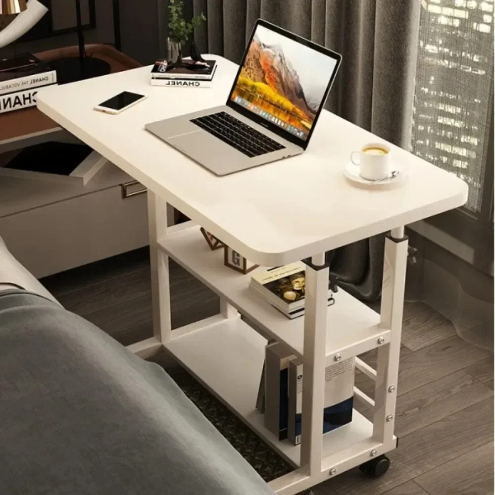 Bedside Table Liftable Computer Desk Minimalist Movable Computer Desks PortableSmall Office Furniture Office EskMulti-functional