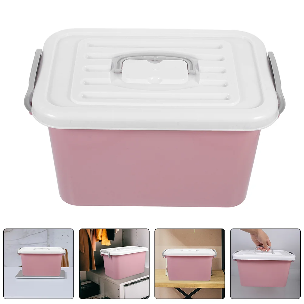 

Storage Box Small Craft Containers Bins with Lids Organizer Pp Supply Portable
