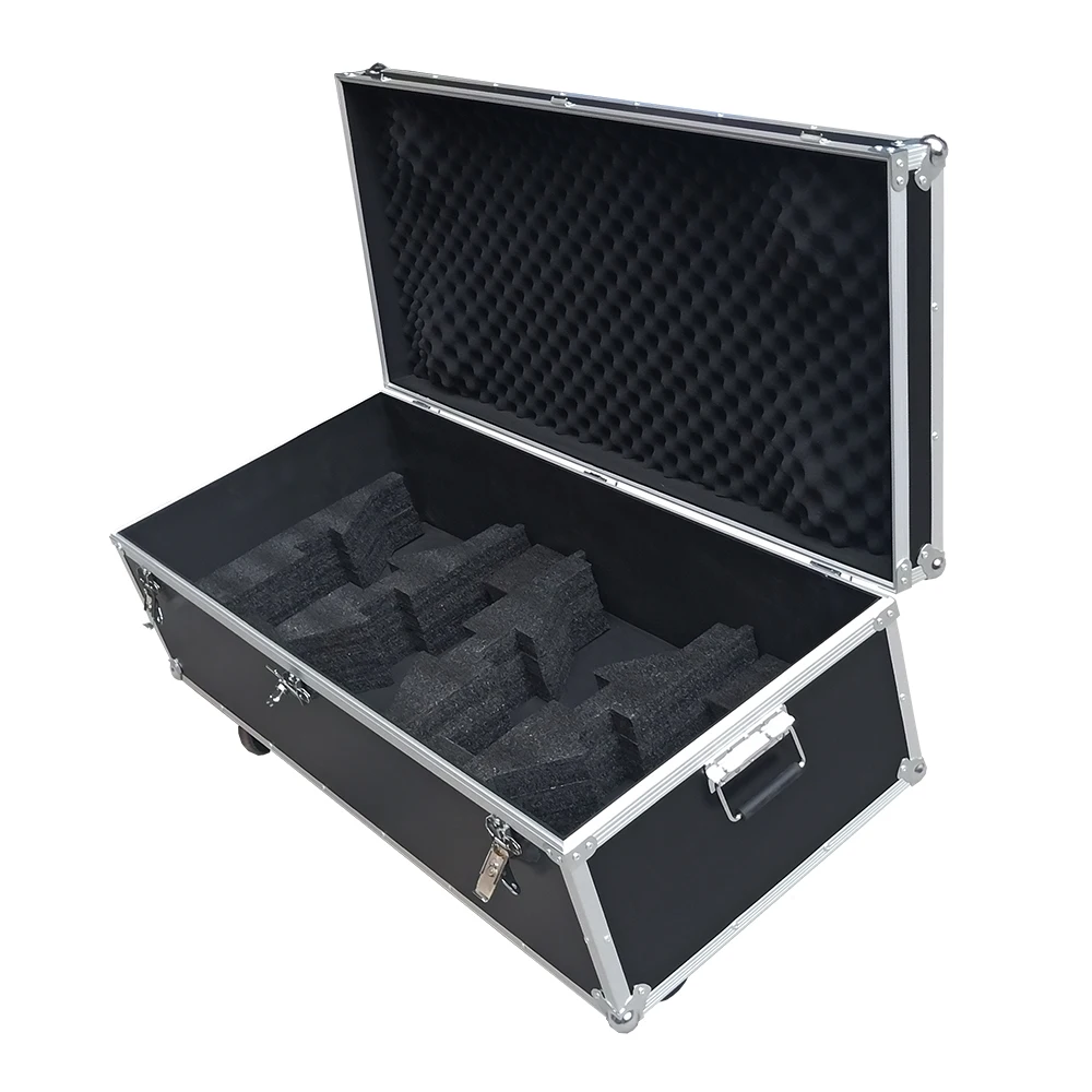 Professional Flight  Case for Music Equipment Transportation with Wheels Flight Case