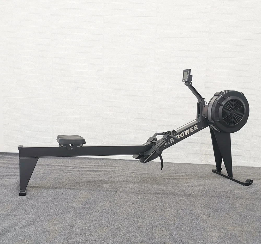 Commercial Row Machine Air Rower Rowing Machine Gym Equipment
