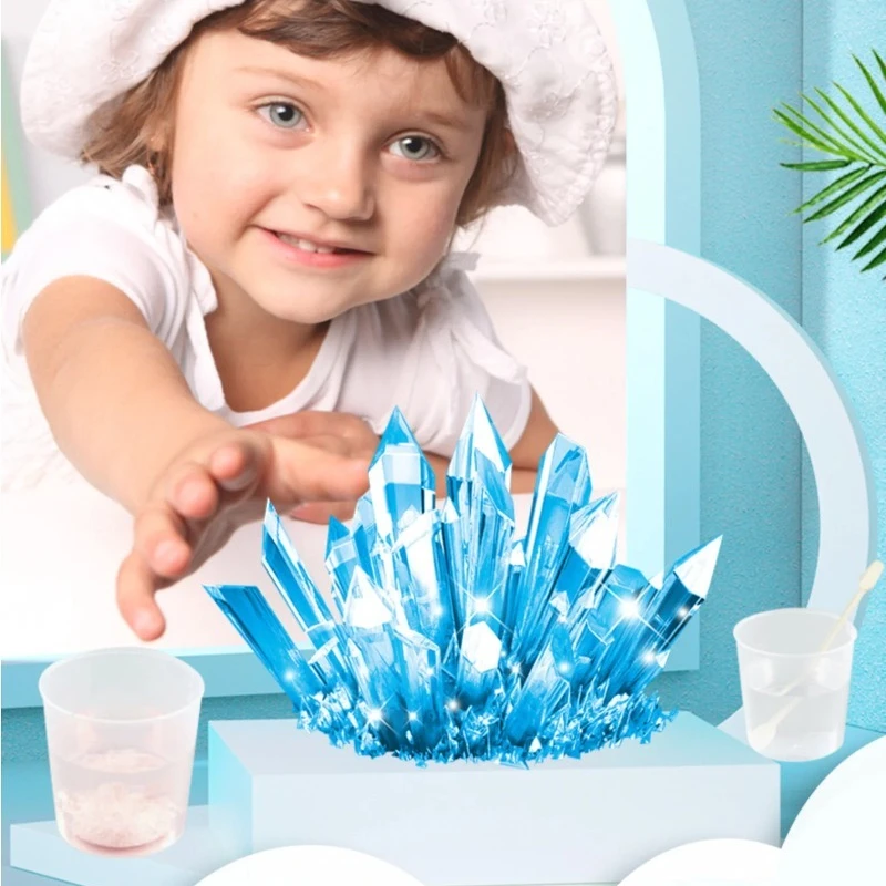 Crystal Growing Model Science Kit A Variety of Colors of Crystal Selection DIY Educational STEM Toys Gifts for Boys and Girls
