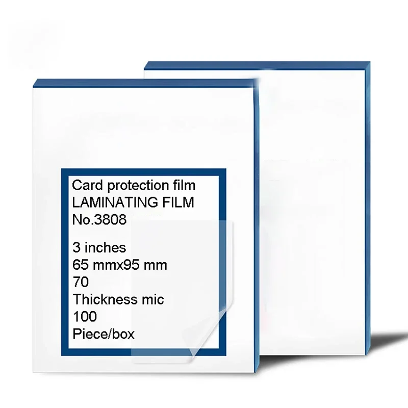 100 Sheets 3inch 70mic Photo Thermal Laminating Film 3\