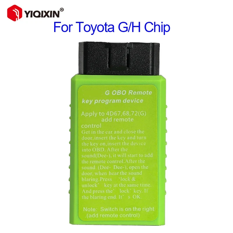 Car Key Programmer For Toyota G For Toyota H Chip Vehicle OBD Remote Key Programming Device