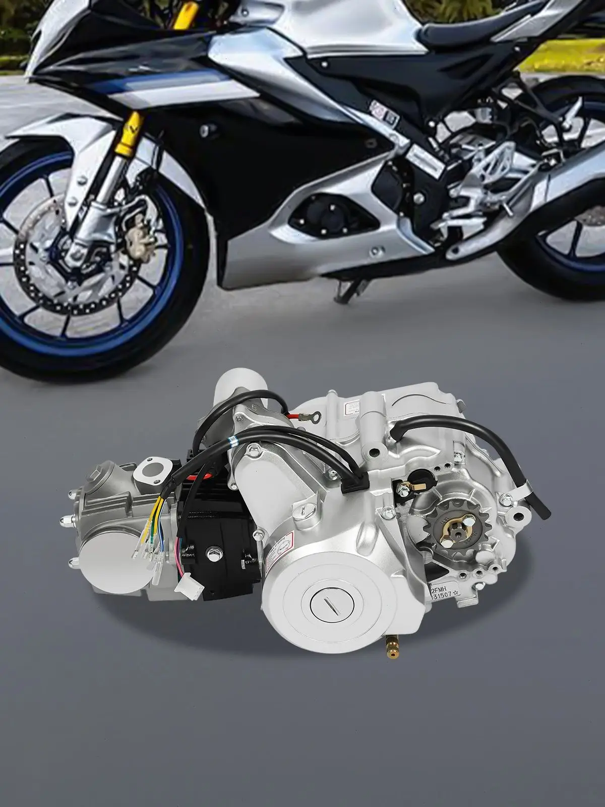 AliExpress Bymaocar 125CC 4 Stroke Engine Motor Semi Auto ATV Engine for Dirt Bike Pit Bike Go Kart 5.5KW CDI Air Cooled Direct Replacement