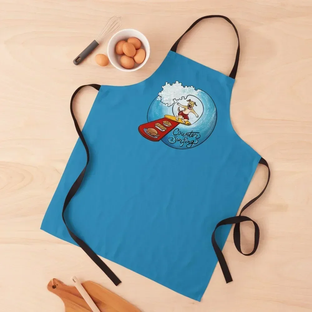 

Counter Surfing Apron Woman Work Customizable Woman chef for man Christmas gift Apron