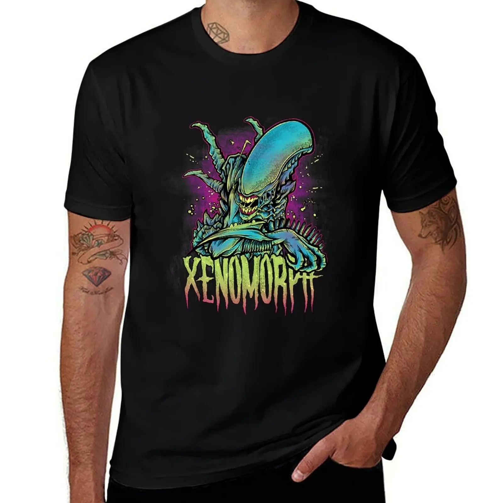 Beware the Xenomorph T-Shirt Casual Work Wear T-Shirt