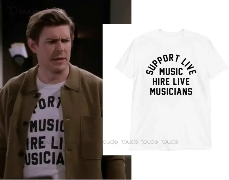 How I Met Your Father Tv Series Jesse Support Live Music Hire Live Musicians T-Shirt Christmas Gift Streetwear Xs-5Xl Tshirt