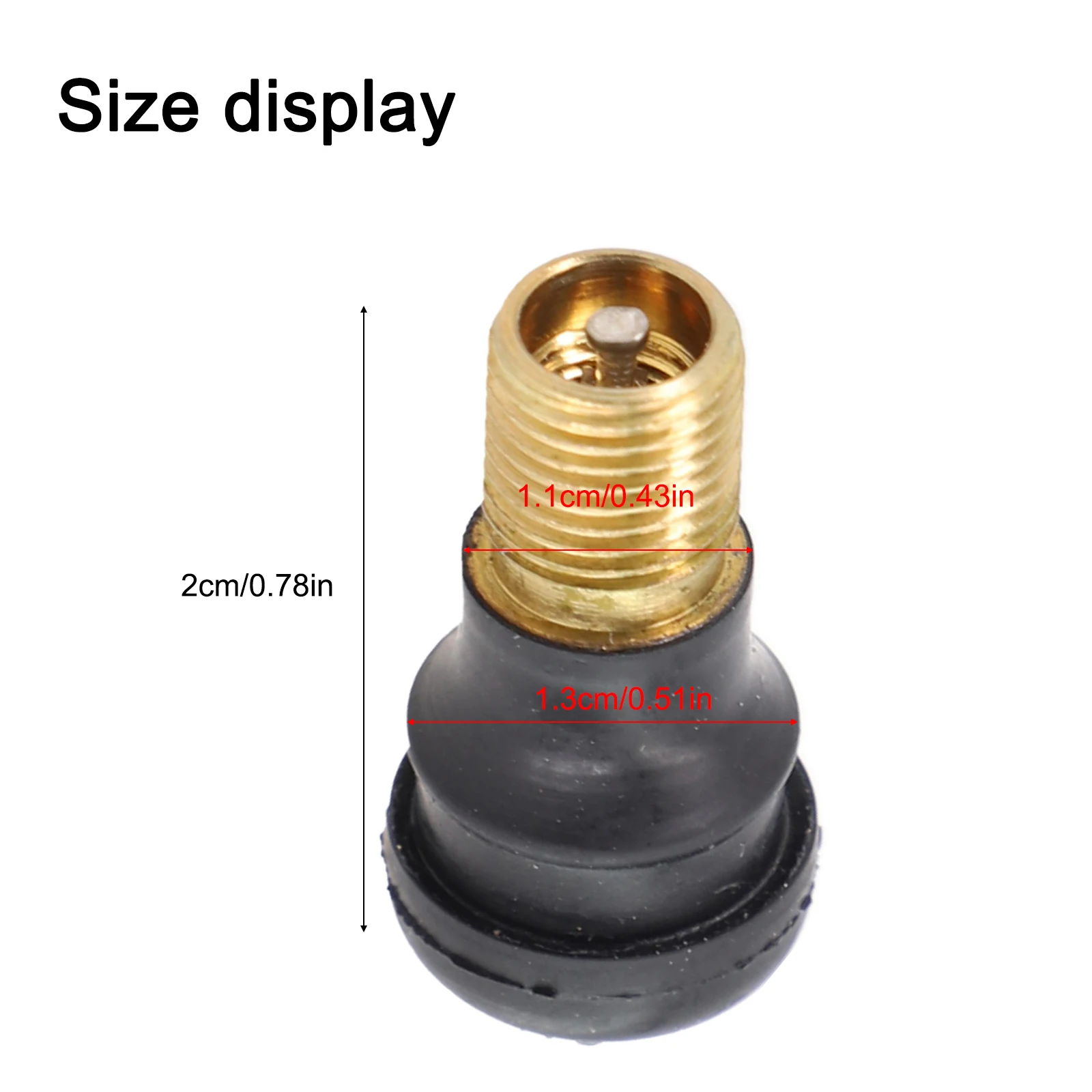 

Vacuum Tubeless Air Valve Electric Scooter Accessories Fittings Inflatable Nozzle Spare Parts 1 Piece High Quality Hot New Best