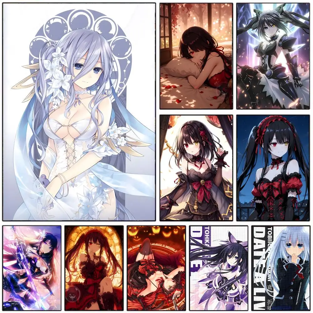 Anime Novel Date A Live Poster Modern Home Decoration Interior Design & Contemporary Wall Art Collection