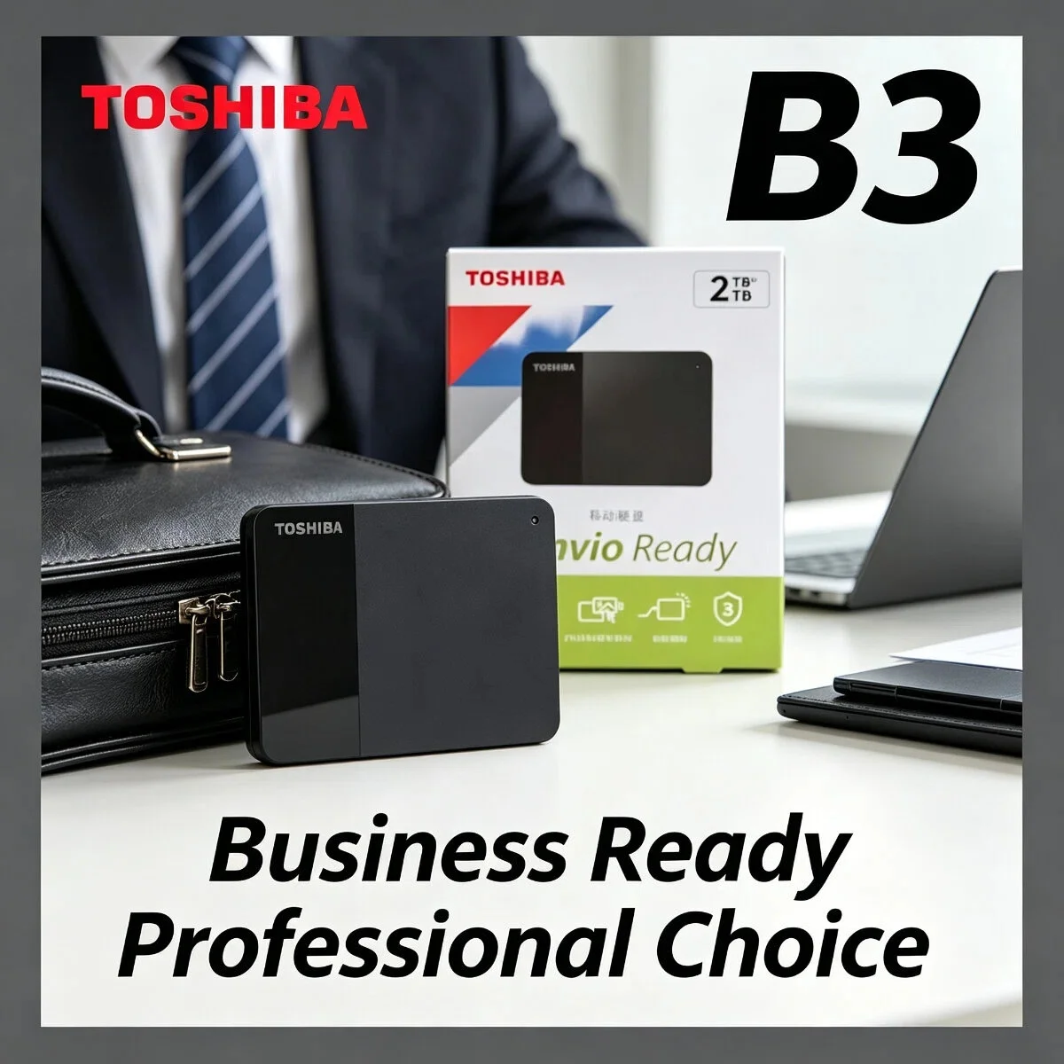 

Toshiba B3 Canvio Ready Portable External Hard Drive 4TB 2TB 1TB USB3.0 2.5 Inch Hard Disk for Laptop Mac Android Pro Max