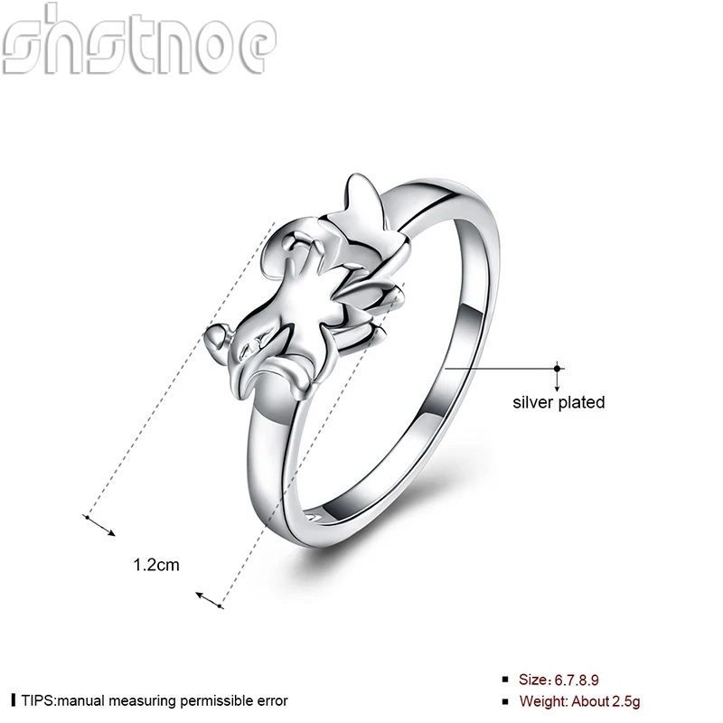 Vintage 925 Sterling Silver Flower Ring Romantic Valentine'S Day Gift Accessories Women's Engagement Wedding Party Jewelry